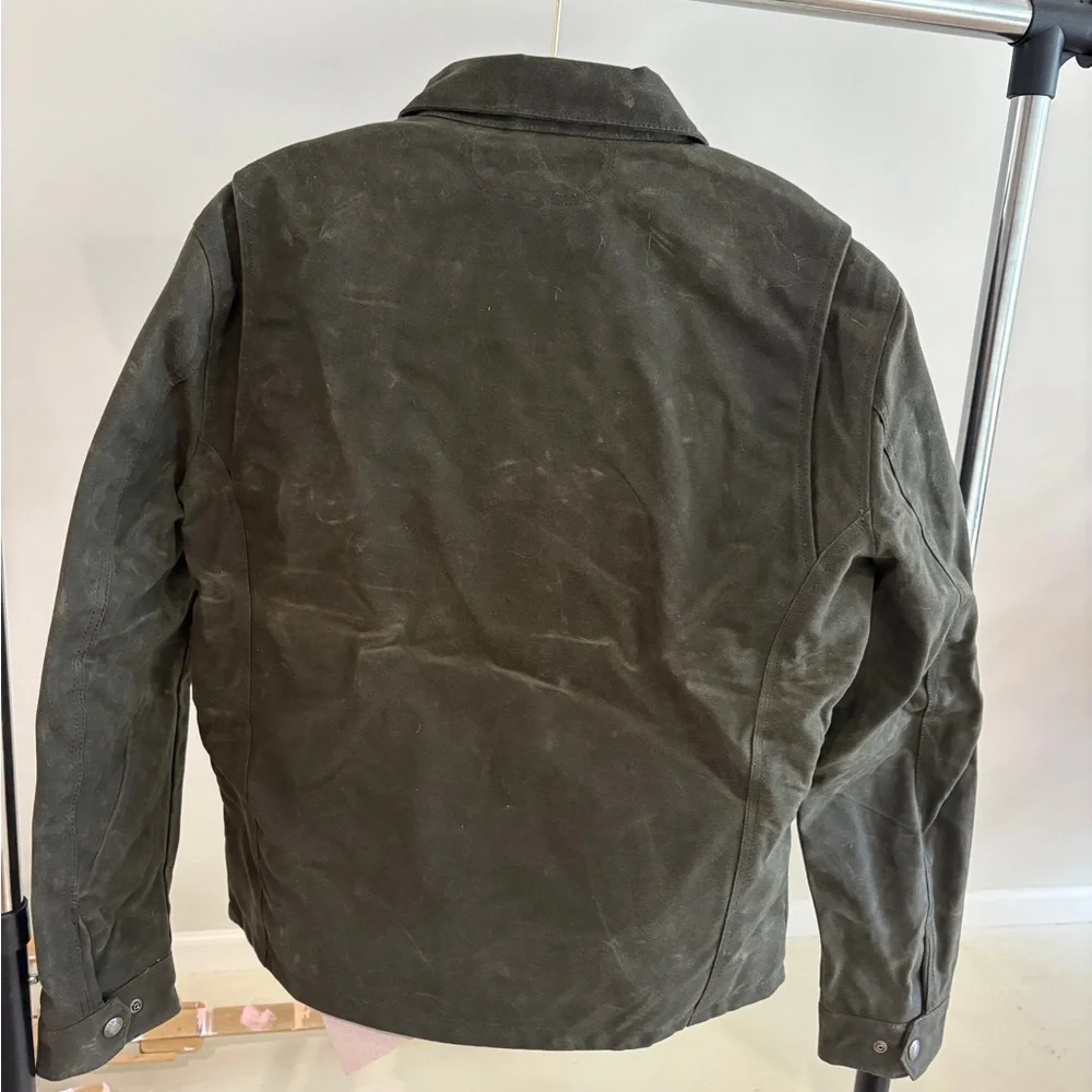 Iron & Resin Dark Olive cruiser jacket - Picture 5 of 5